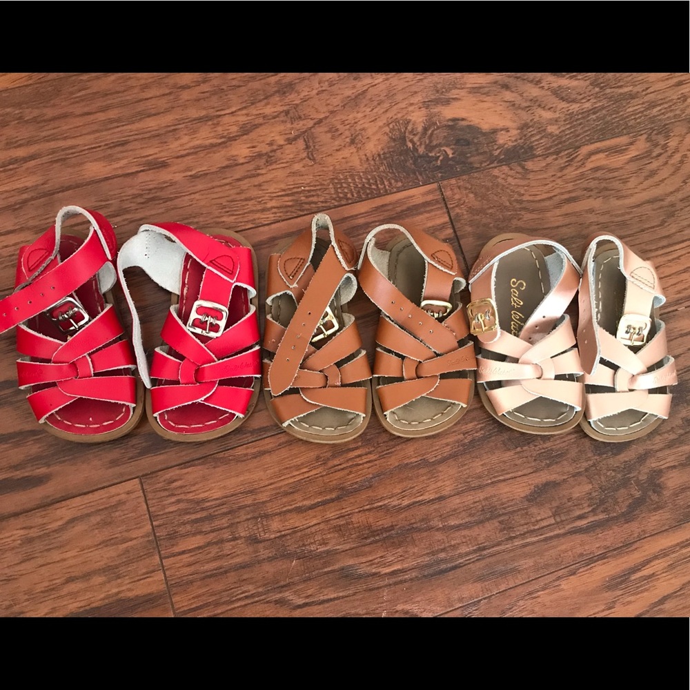 Saltwater Sandals Toddler Size 4